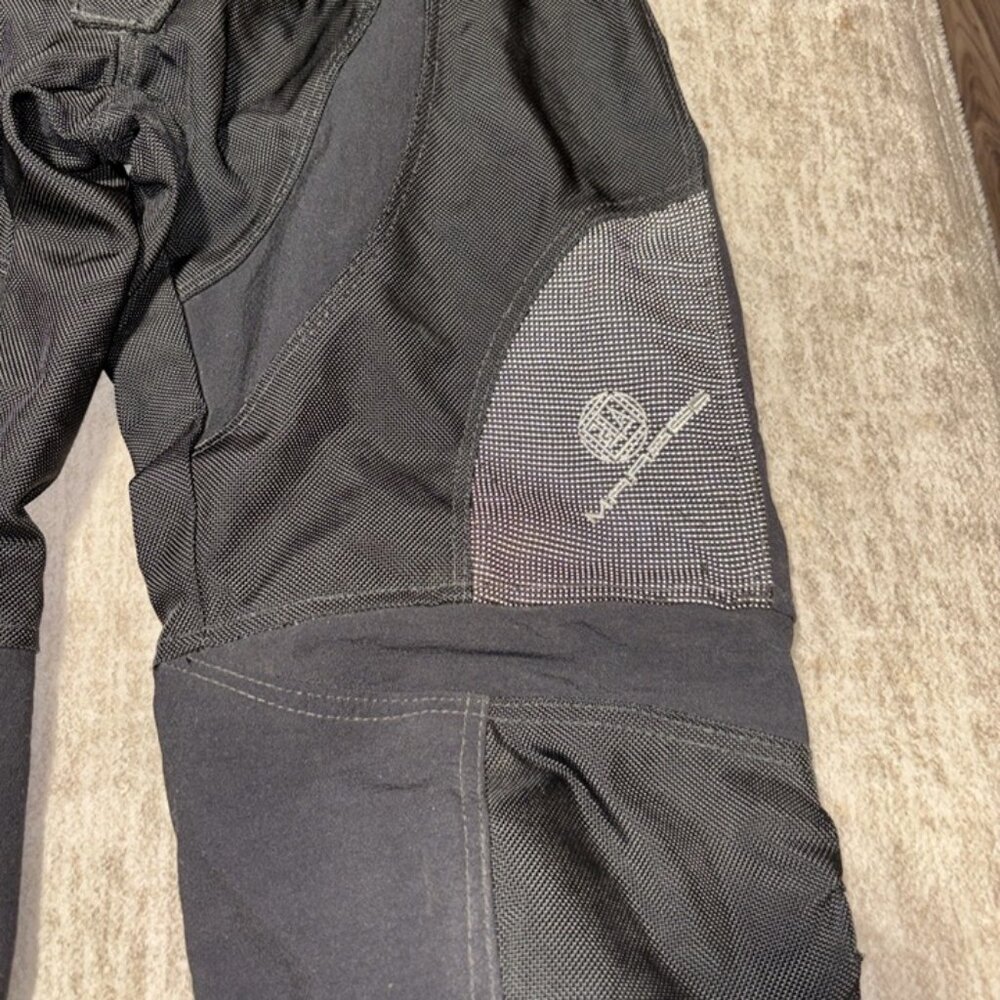 Marsee Kevlar Dupont Armor Padded Motorcycle Pants - Size 32 Small Black Safety - Picture 3 of 10